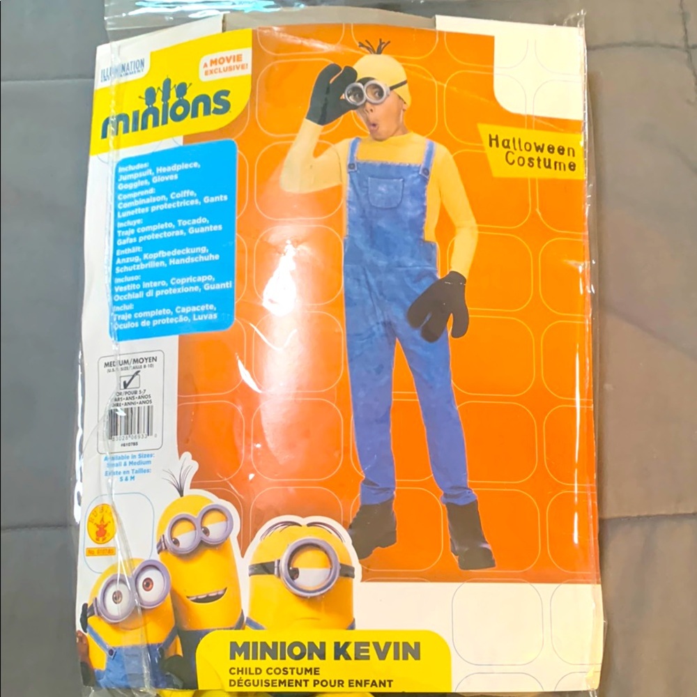 Minions Kevin Costume kids medium 8-10